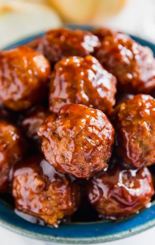 BBQ Crockpot Meatballs