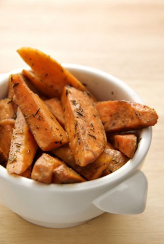 Sweet potato wedges