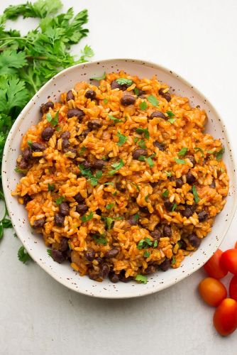 Spanish Rice and Beans (Mexican Rice)