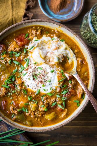 Instant Pot Pumpkin Chili