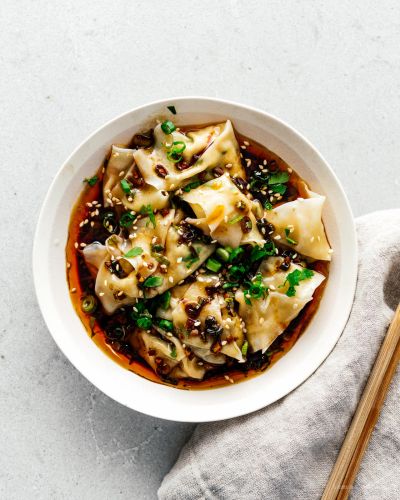 Spicy Tofu Wontons