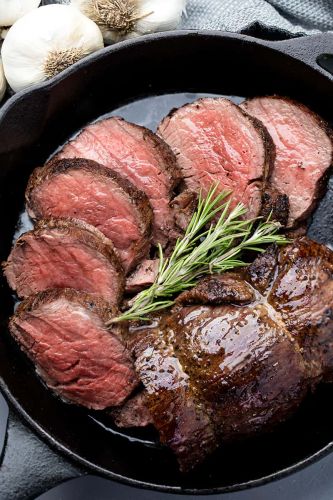 Garlic Brown Butter Beef Tenderloin