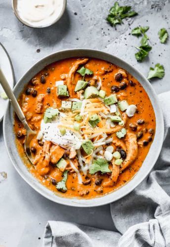 Chicken Enchilada Soup