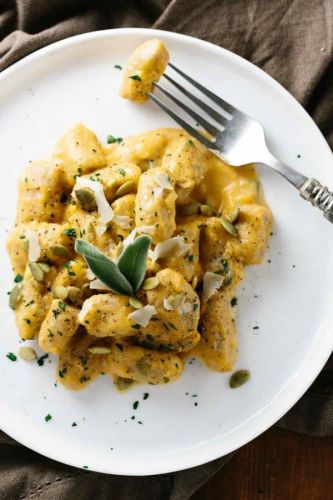 Gnocchi with Pumpkin Sage Sauce