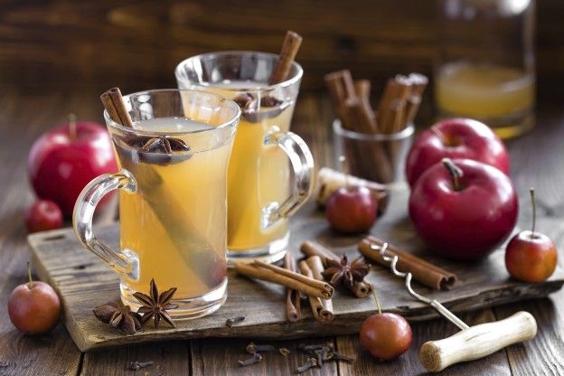 Spiced apple juice