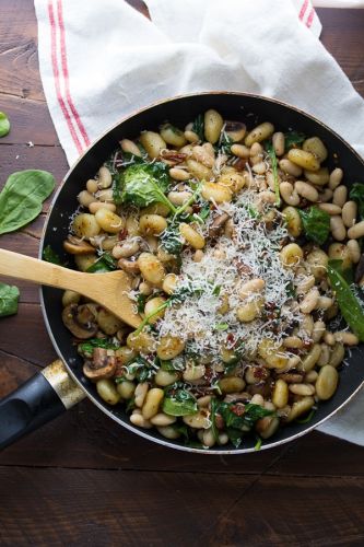 One-Pan Gnocchi with Sundried Tomatoes and White Beans