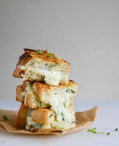 White Pizza Grilled Cheese