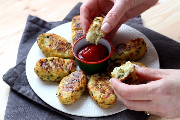 Parmesan cauliflower tater tots