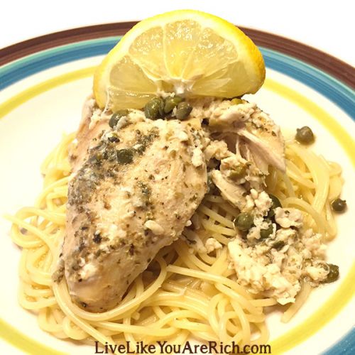 Lemon chicken piccata