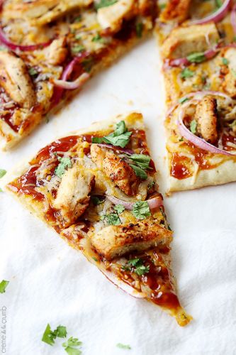 BBQ Chicken Flatbread Pizza