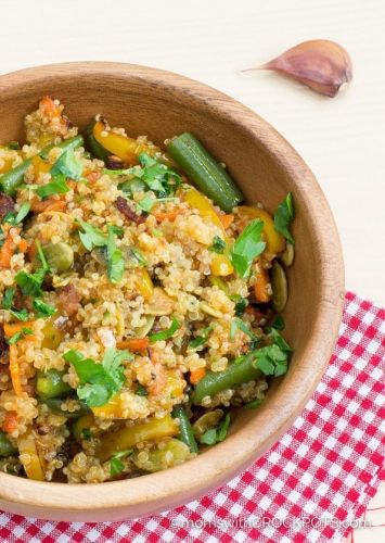 Crockpot Quinoa and Vegetables Recipe