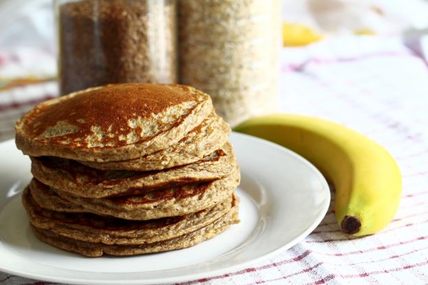 Pancakes - Avoid the boxed stuff, and try a combination of banana and oats