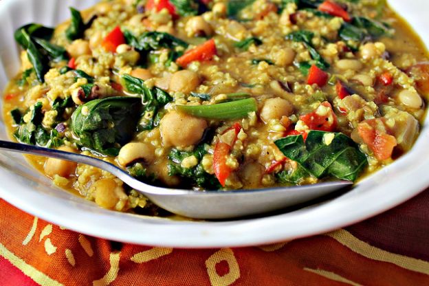 African Curried Coconut Soup