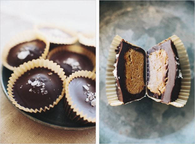 Almond butter cups