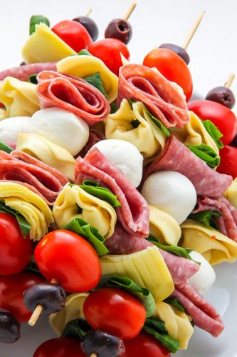 Antipasto skewers