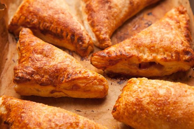 Apple and Plum Jam Turnovers