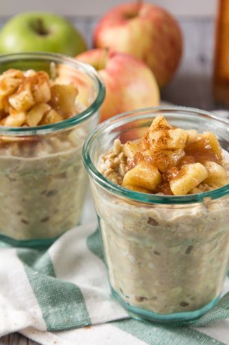 Apple Pie Overnight Oats