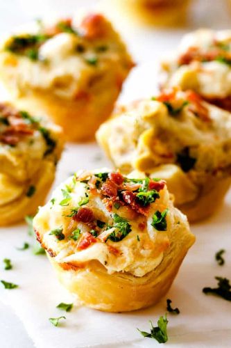 Artichoke Dip Bites