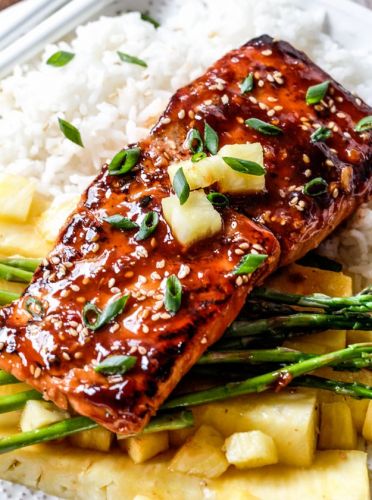 Asian Barbecue Salmon