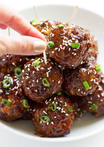 Asian Chicken Meatballs