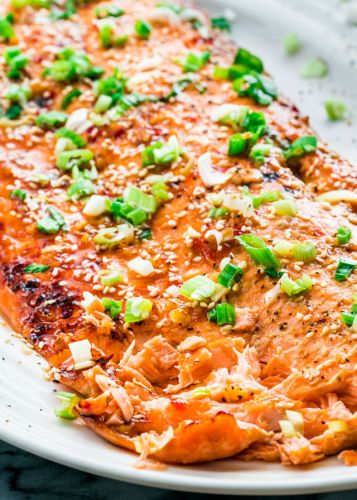 Asian Glazed Salmon in Foil