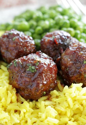 Asian Maple Sausage Meatballs