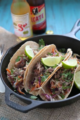 5-Spice Asian pork tacos