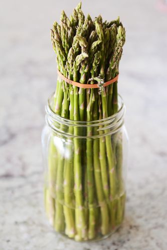 Store Asparagus in Water