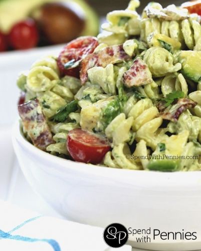 Avocado Pasta Salad