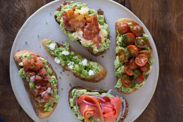 Avocado Toast 5 Ways