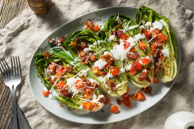 Grilled Romaine Wedge Salad