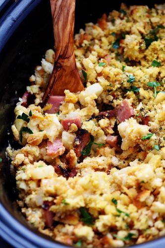 Slow Cooker Ham and Potato Casserole