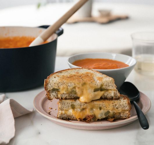 Hatch Chili Grilled Cheese