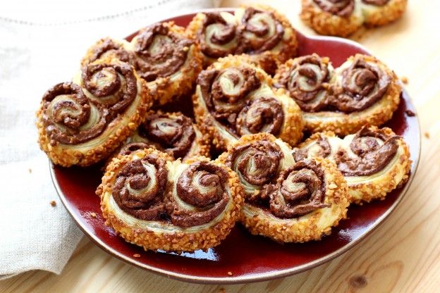 Nutella palmiers