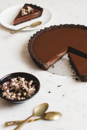 No-Bake Chocolate Tart