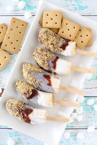 S'mores Frozen Banana