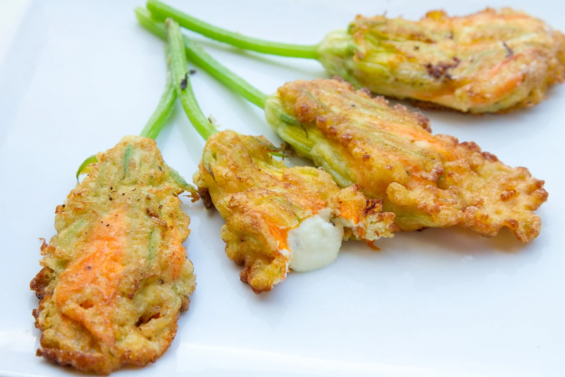 Stuffed Zucchini Blossoms