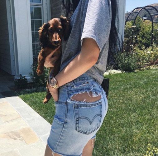 Ripped Butt Jeans