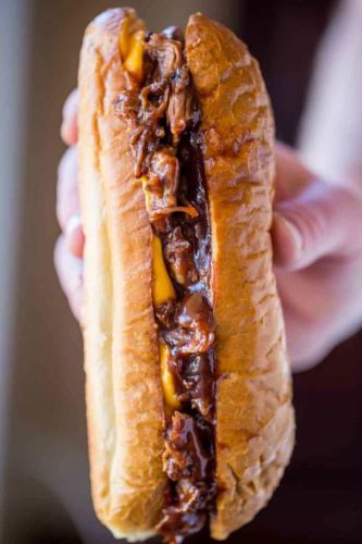 Slow Cooker BBQ Beef Sandwiches