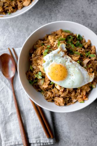 Chicken + Kimchi Fried Rice