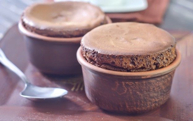 Light-as-a-feather chocolate soufflé