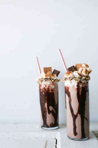 S'mores Milk Shake