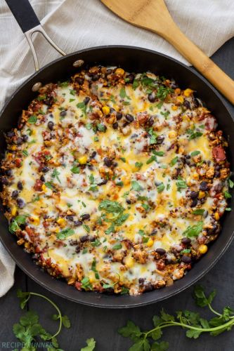 Turkey Taco Quinoa Skillet