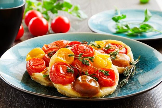 Tomato tartlets