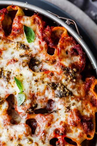 Stuffed Rigatoni Pie