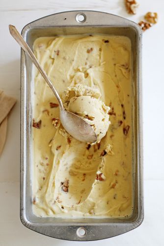 Bacon maple walnut ice cream