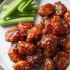 Baked Honey BBQ Popcorn Chicken