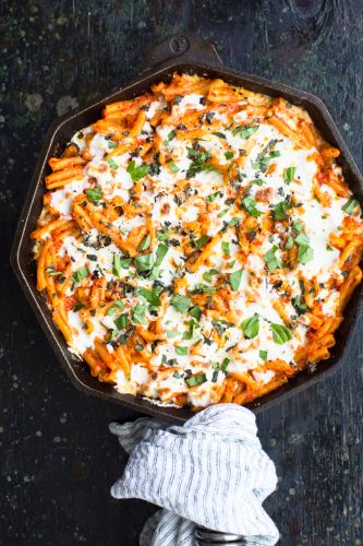 Baked Red Pepper Pasta Recipe