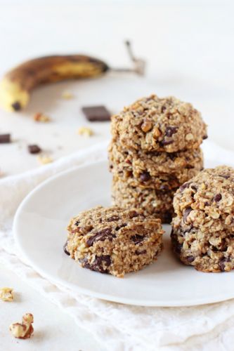 Banana Bread Breakfast Cookies