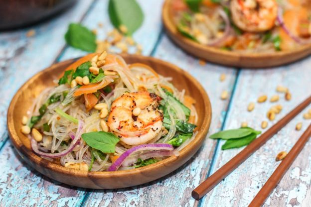 Yum Woon Sen (Thai Glass Noodle Salad)